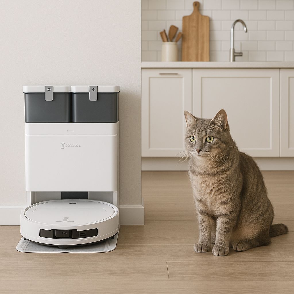 Ecovacs Deebot T50 Omni Katze