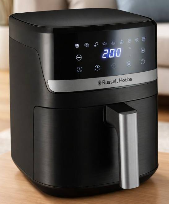 Russell Hobbs Heißluftfritteuse stark reduziert: Über 40 Prozent Rabatt auf die 27621-56 bei Amazon