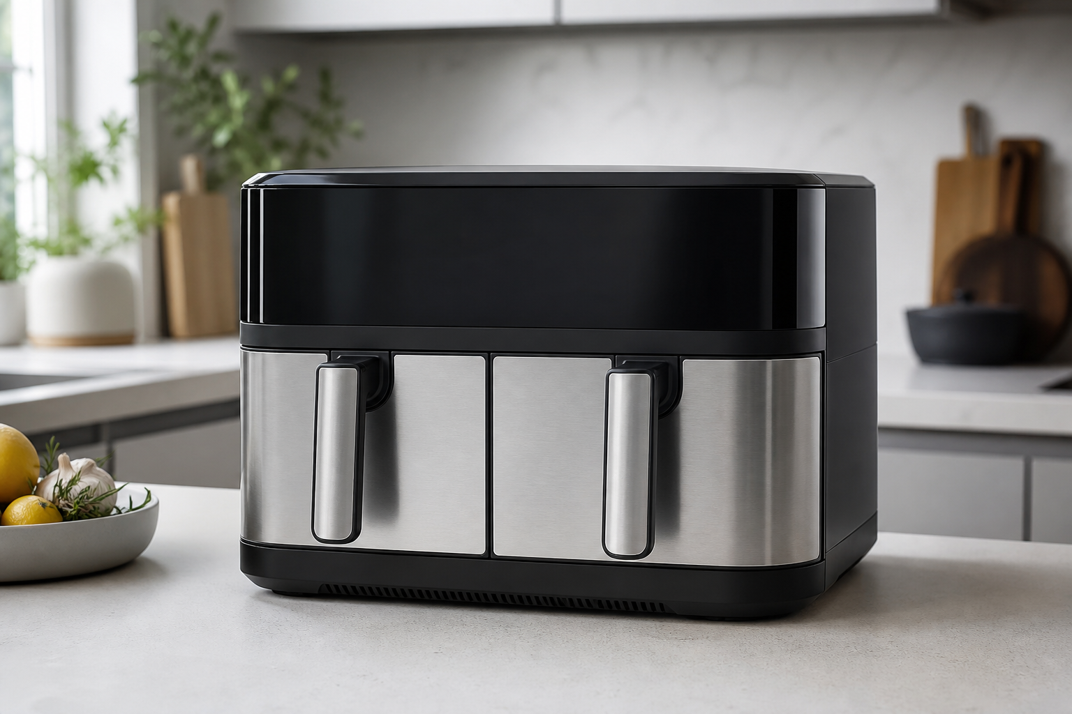 Jamie Oliver by Tefal Dual Drawer EY90JDE1 bei Amazon: Heißluftfritteuse aktuell für 79 Euro