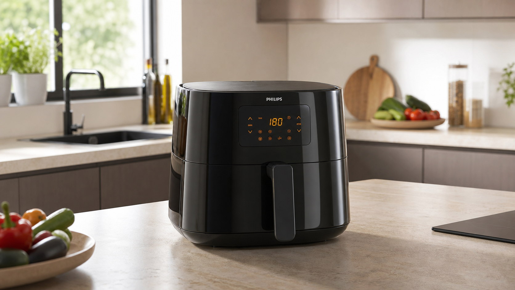 Philips Airfryer 5000 Series XXL HD9285/90 bei Amazon: Heißluftfritteuse aktuell für 164,99 Euro