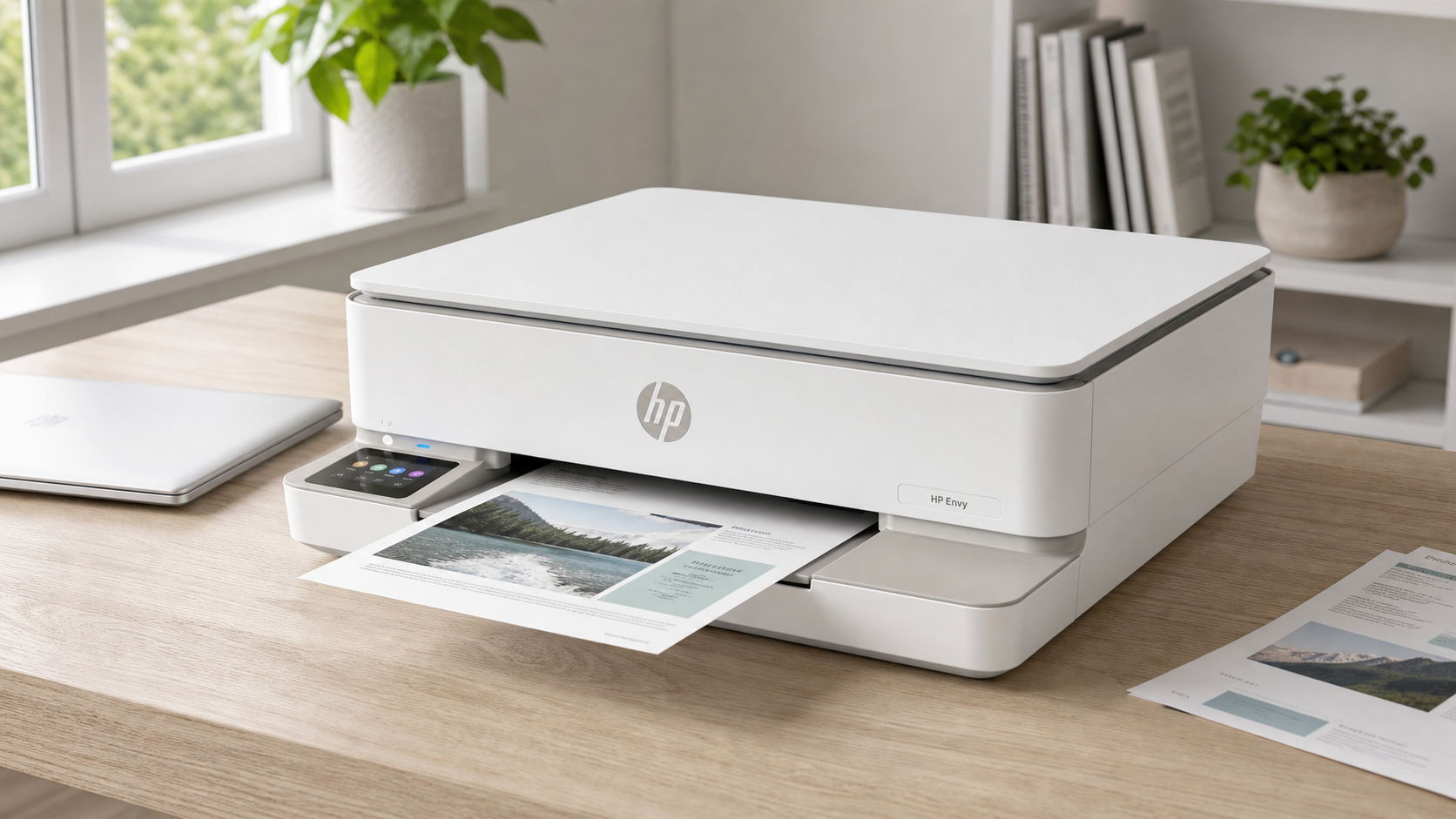 HP Envy 6120e für den kleinen Schreibtisch: Ein kompakter Duplex-Drucker im Blick