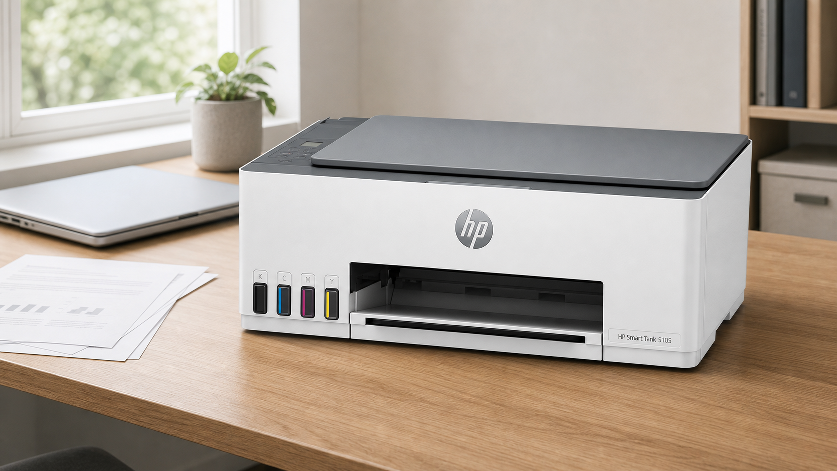 Patronenfrei durch Schulkram und Homeoffice: HP Smart Tank 5105 druckt erstaunlich entspannt