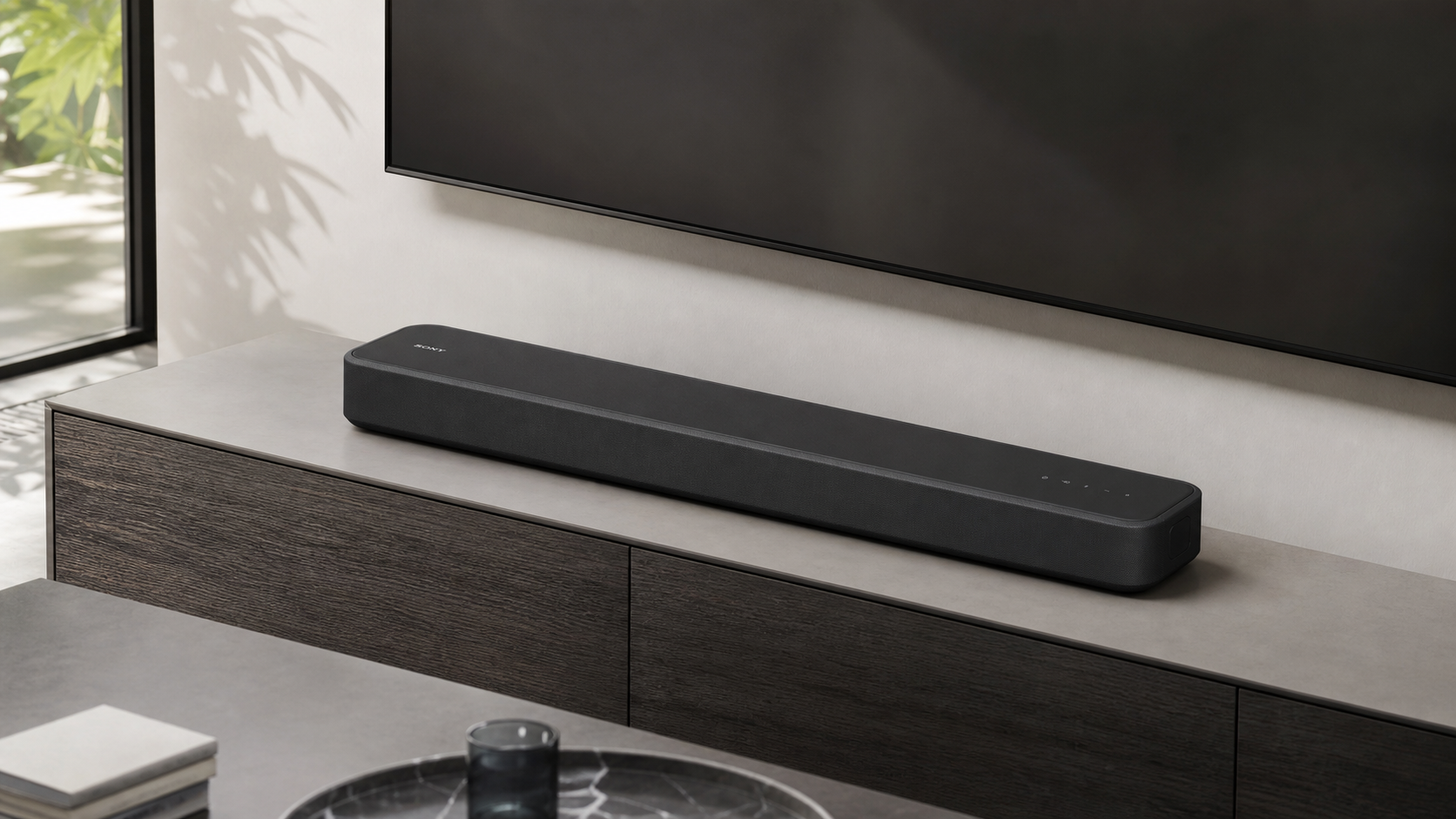 Wohnzimmerkino ohne separates Bassgehäuse? Sony HT-S2000 bleibt beim TV angenehm aufgeräumt