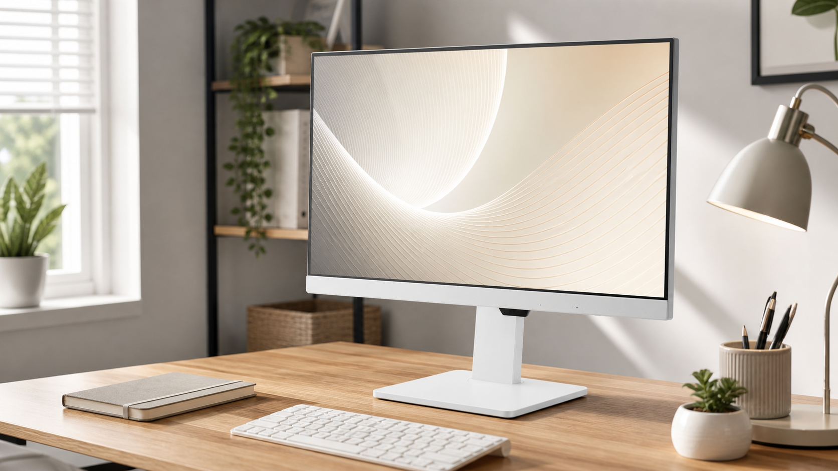BenQ GW2786TC räumt den Schreibtisch auf, ohne beim 27-Zoll-Alltag laut aufzutreten