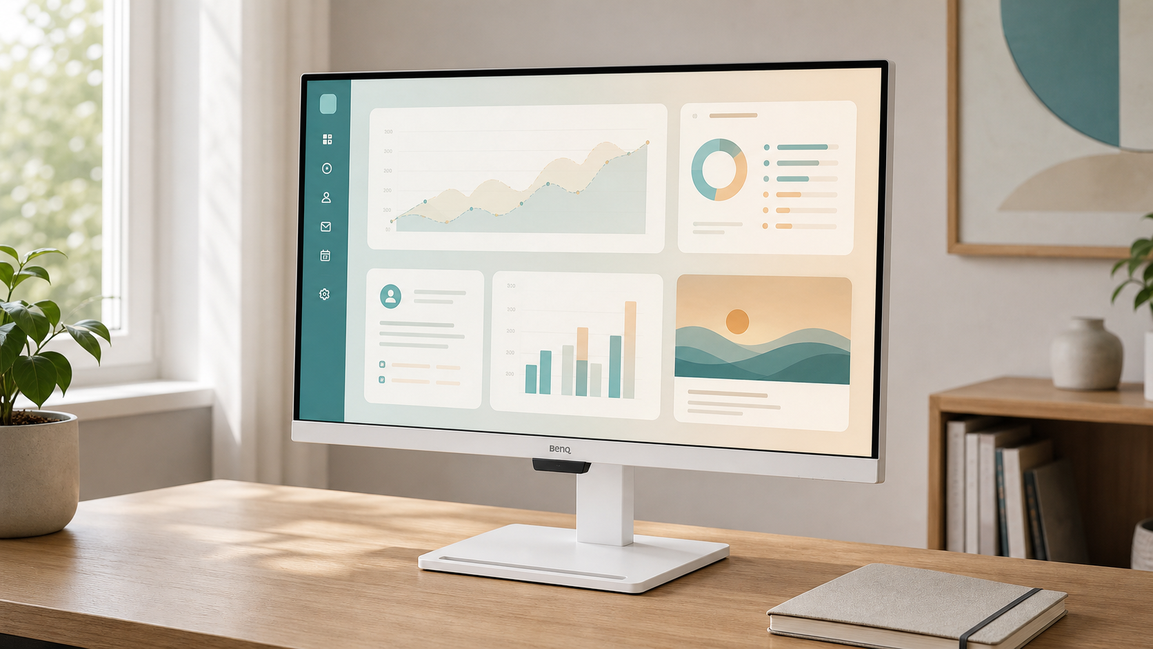 Weniger Kabel, mehr Ruhe im Setup: BenQ GW2790QT bringt QHD und USB-C an einen Tisch