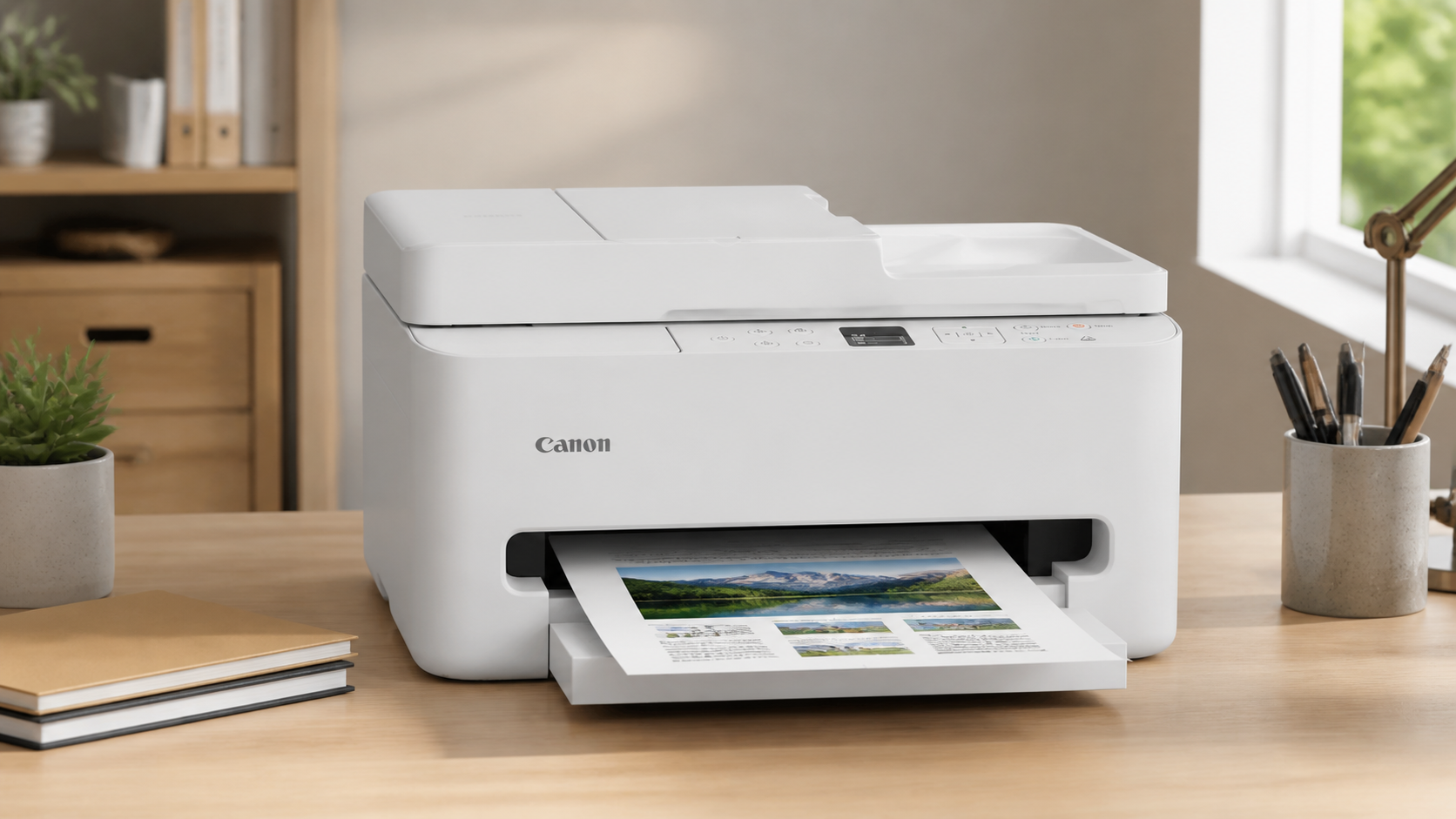 Canon PIXMA TS7550i sortiert Hausaufgaben, Briefe und Fotos ohne Druckerdrama