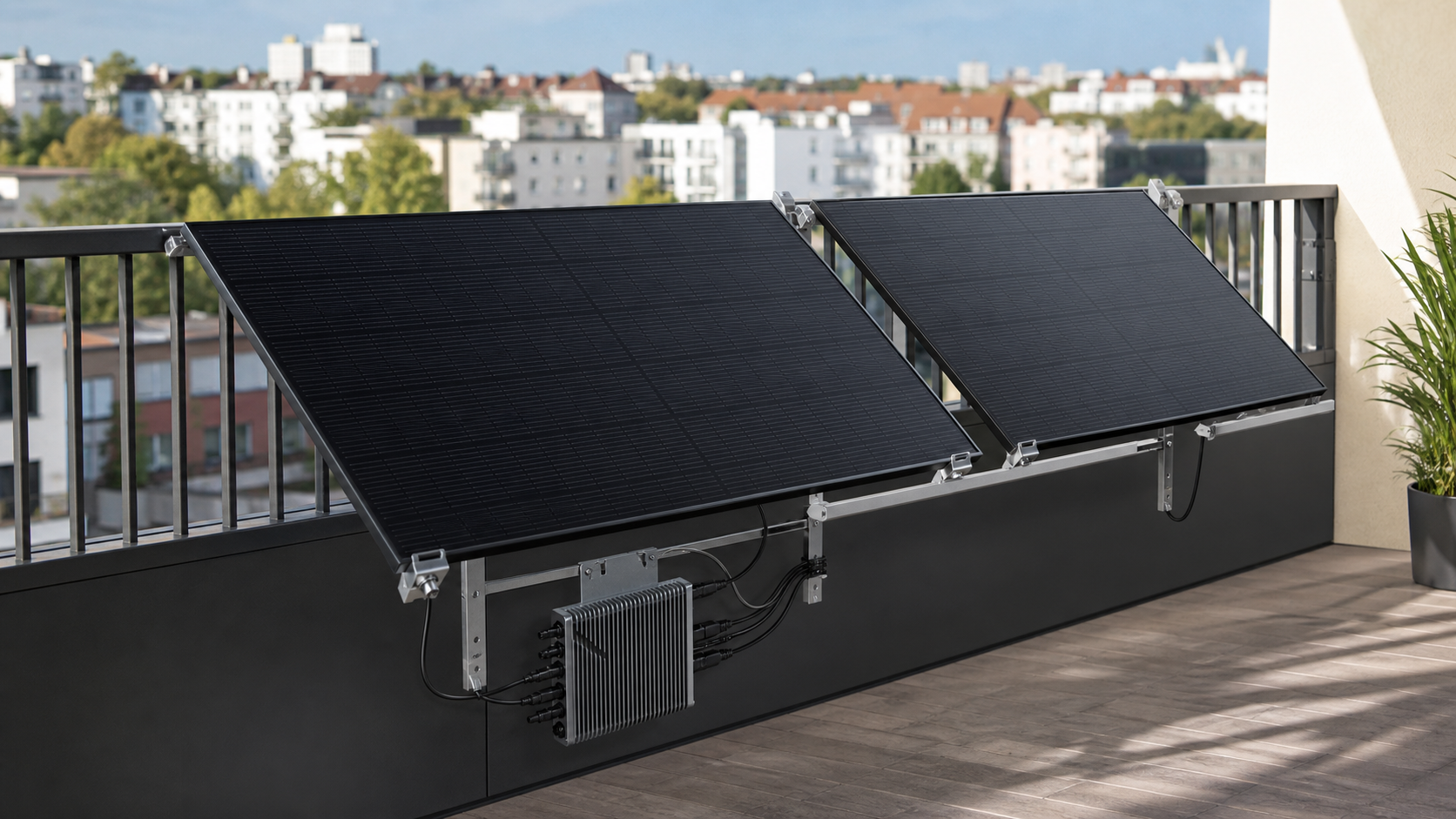 Strom vom Geländer statt nur von der Steckdose: ECOFLOW STREAM macht Solar am Balkon greifbarer