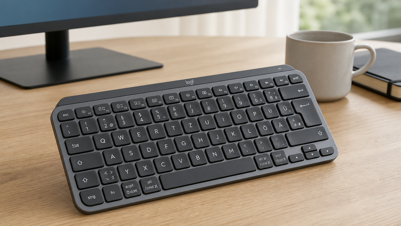 Logitech MX Keys Mini Kabellose Tastatur