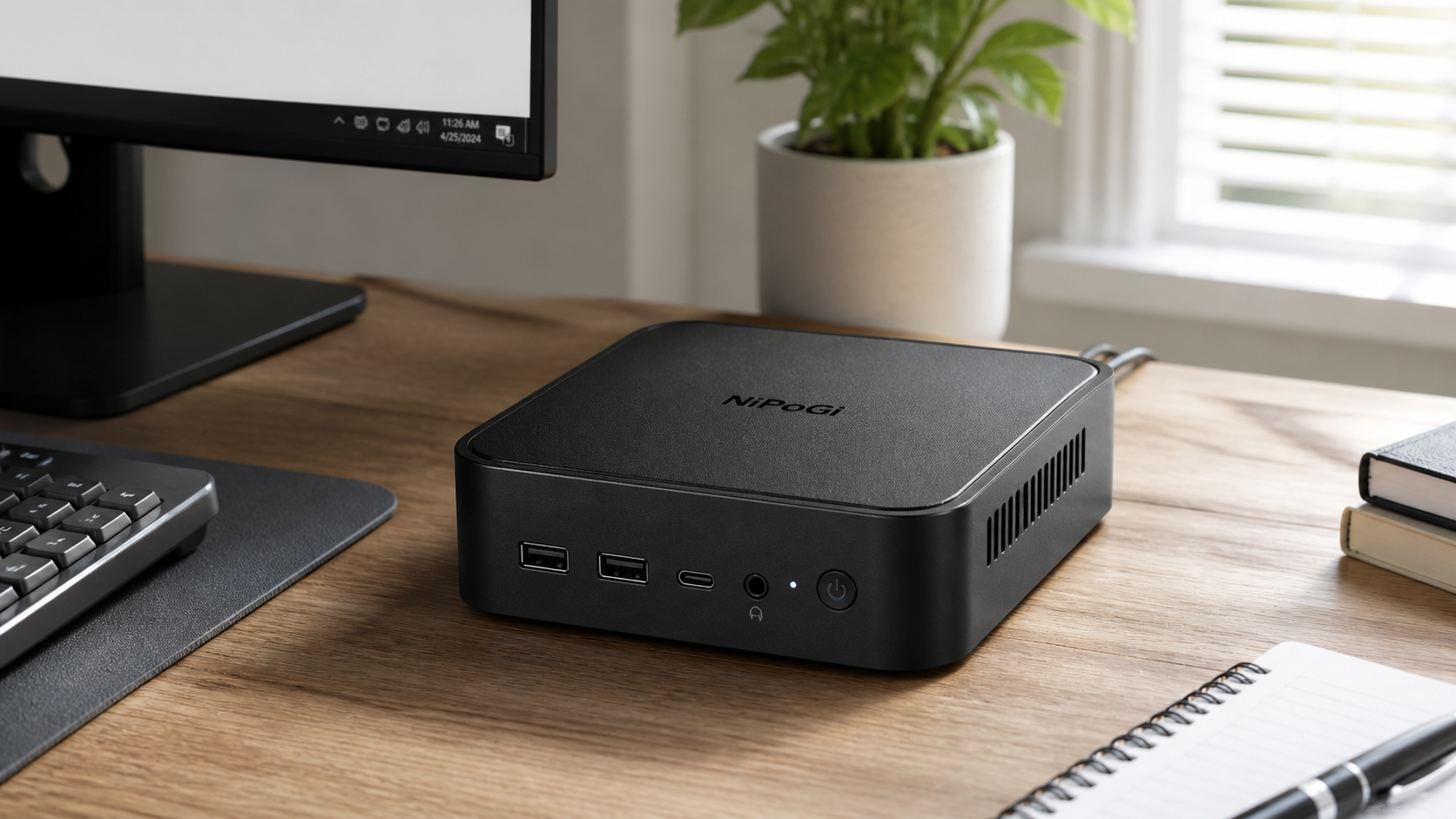 NiPoGi E3B Mini-PC mit AMD Ryzen 7 7735HS