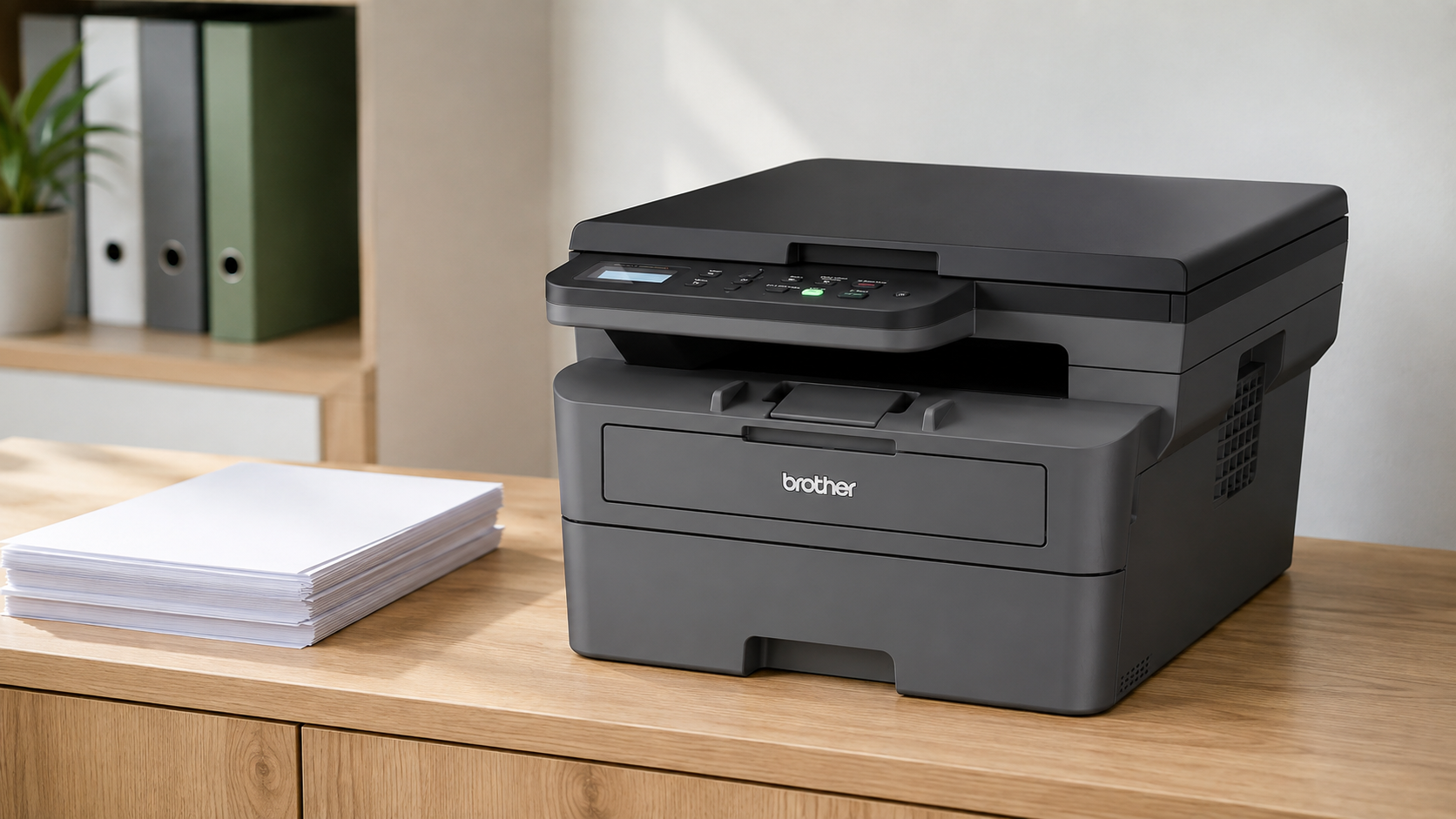 Brother DCP-L2620DW: Schwarzweiß als bewusste Wahl fürs Homeoffice