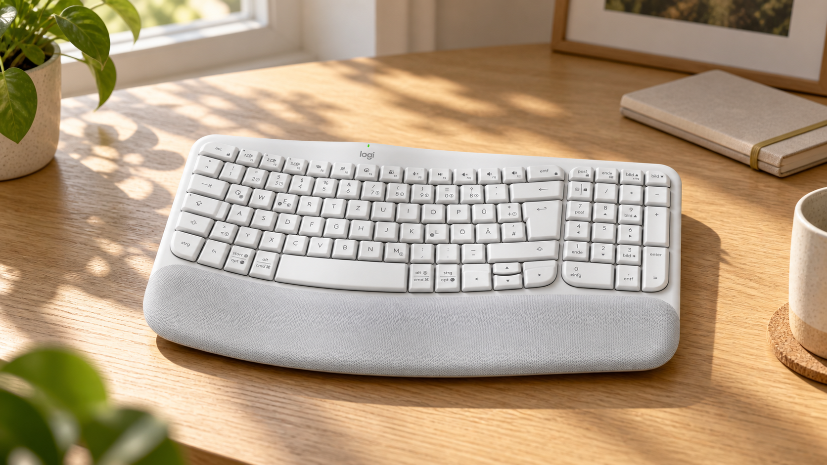 Von der Notebook-Tastatur zur Logitech Wave Keys: Was sich beim Schreiben ändert