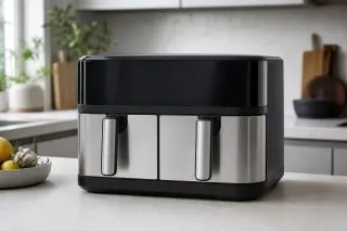 Jamie Oliver by Tefal Dual Drawer Heißluftfritteuse EY90JDE1