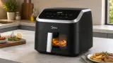 Midea AirFryer 8.5L bei Amazon: Diese Heißluftfritteuse mit Sichtfenster ist stark reduziert