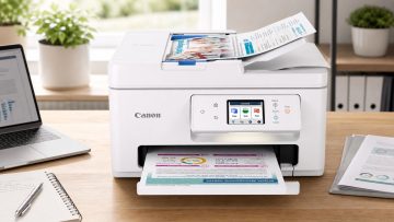 Canon PIXMA TS7750i: Wenn ein kompakter Drucker auch im Homeoffice mitziehen soll