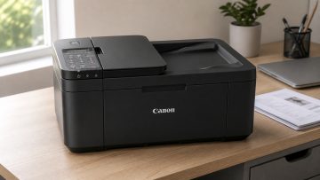 Wenig Platz auf dem Schreibtisch, aber ADF und Duplex? Canon PIXMA TR4755i im Büroalltag