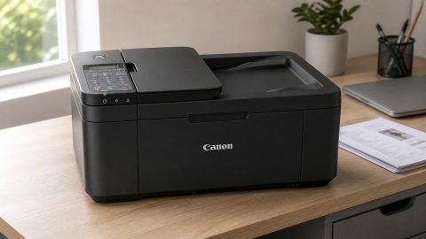 Wenig Platz auf dem Schreibtisch, aber ADF und Duplex? Canon PIXMA TR4755i im Büroalltag