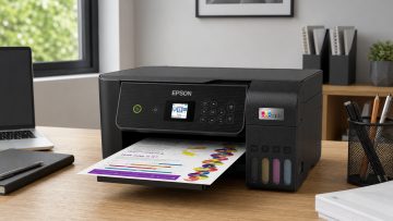 Wenig Nachkaufen, viel Papierkram: Der Epson EcoTank ET-2870 rückt ins Homeoffice