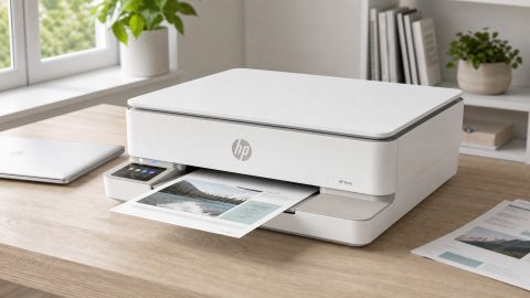HP Envy 6120e für den kleinen Schreibtisch: Ein kompakter Duplex-Drucker im Blick