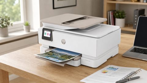 Fotos, Formulare, Familienkram: HP Envy Inspire 7920e verbindet ADF mit Fotofach