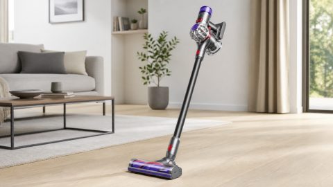 Nicht nur für die schnelle Runde: Dyson V8 Advanced hält Hartboden, Teppich und Sofa flexibel sauber