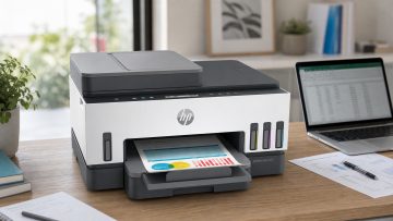 Tinte nachfüllen statt Patronen suchen: HP Smart Tank 7305 bringt Duplex, ADF und Farbe ins Familienbüro