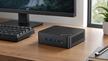 Kleiner Schreibtisch, volle Anschlüsse: MINISFORUM UN100P hält den Arbeitsalltag angenehm kompakt