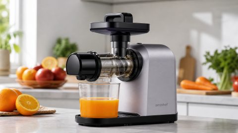 Wenn Entsaften nicht nach Extra-Aufwand klingen soll: AMZCHEF ZM1501 hält den Einstieg angenehm kompakt