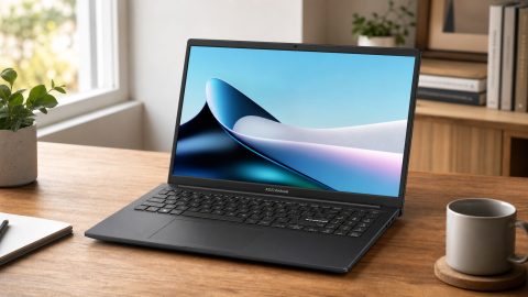 OLED im Alltag statt blasser Standardanzeige: ASUS Vivobook Go 15 OLED E1504FA-BQ2451W bleibt angenehm flexibel