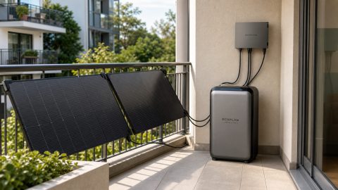 Wenn der Balkon tagsüber ungenutzt bleibt: ECOFLOW STREAM Ultra X macht Solarstrom speicherbarer