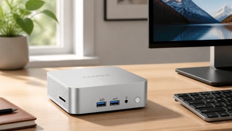 Kleiner Rechner, erstaunlich viel Reserve: GEEKOM A8 hält den Schreibtisch frei und den Alltag flott