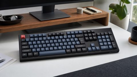 Die mechanische Tastatur für volle Arbeitsplätze: Keychron K10 Pro verbindet Nummernblock, Bluetooth und Makros