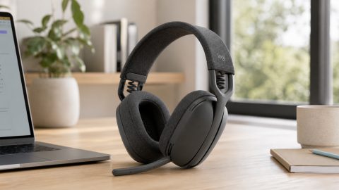 Ein Headset, das im Homeoffice nicht nach Bürozwang aussieht: Logitech Zone Vibe 100 bleibt angenehm alltagstauglich